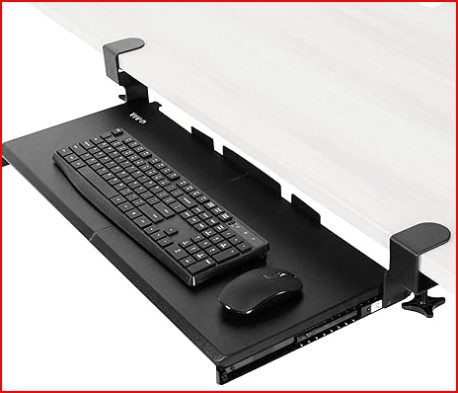 Keyboard Tray Under Desk Pull Out