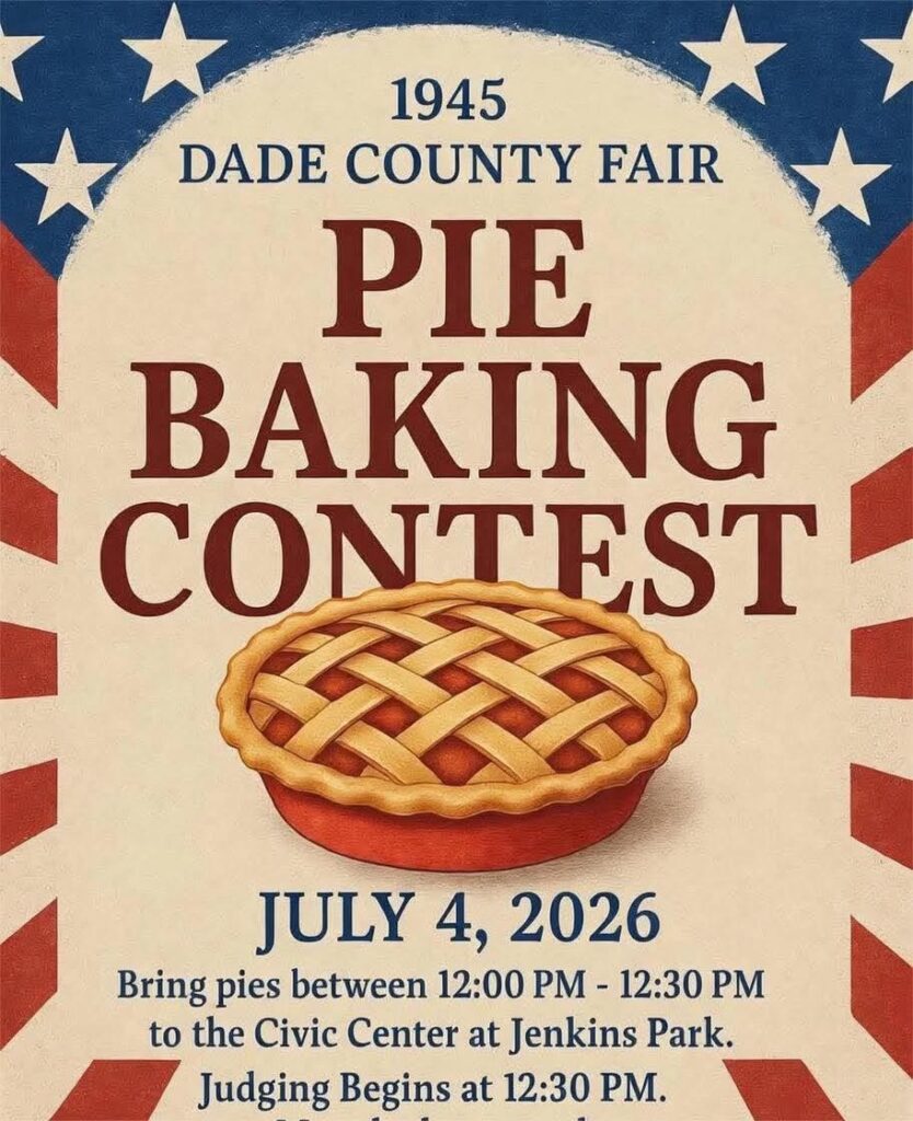 Pie Baking Contest